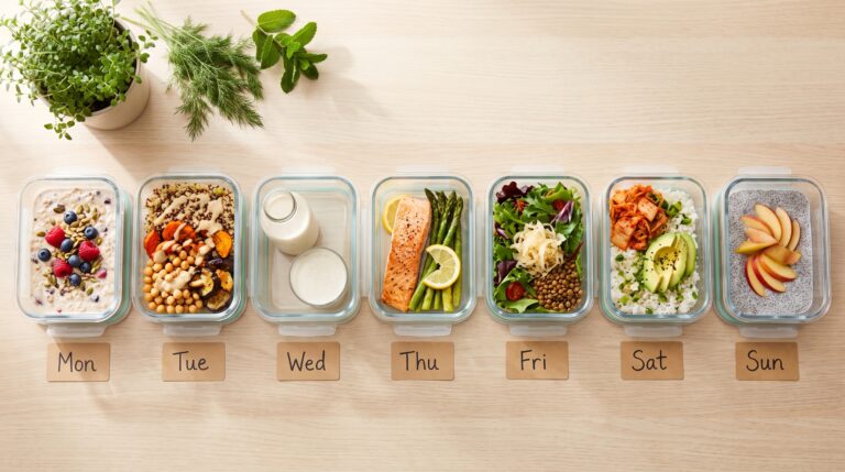 Gut Health Diet Plan for Beginners: A Complete 7-Day Guide